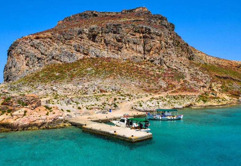 Gramvoussa Fort, Greece